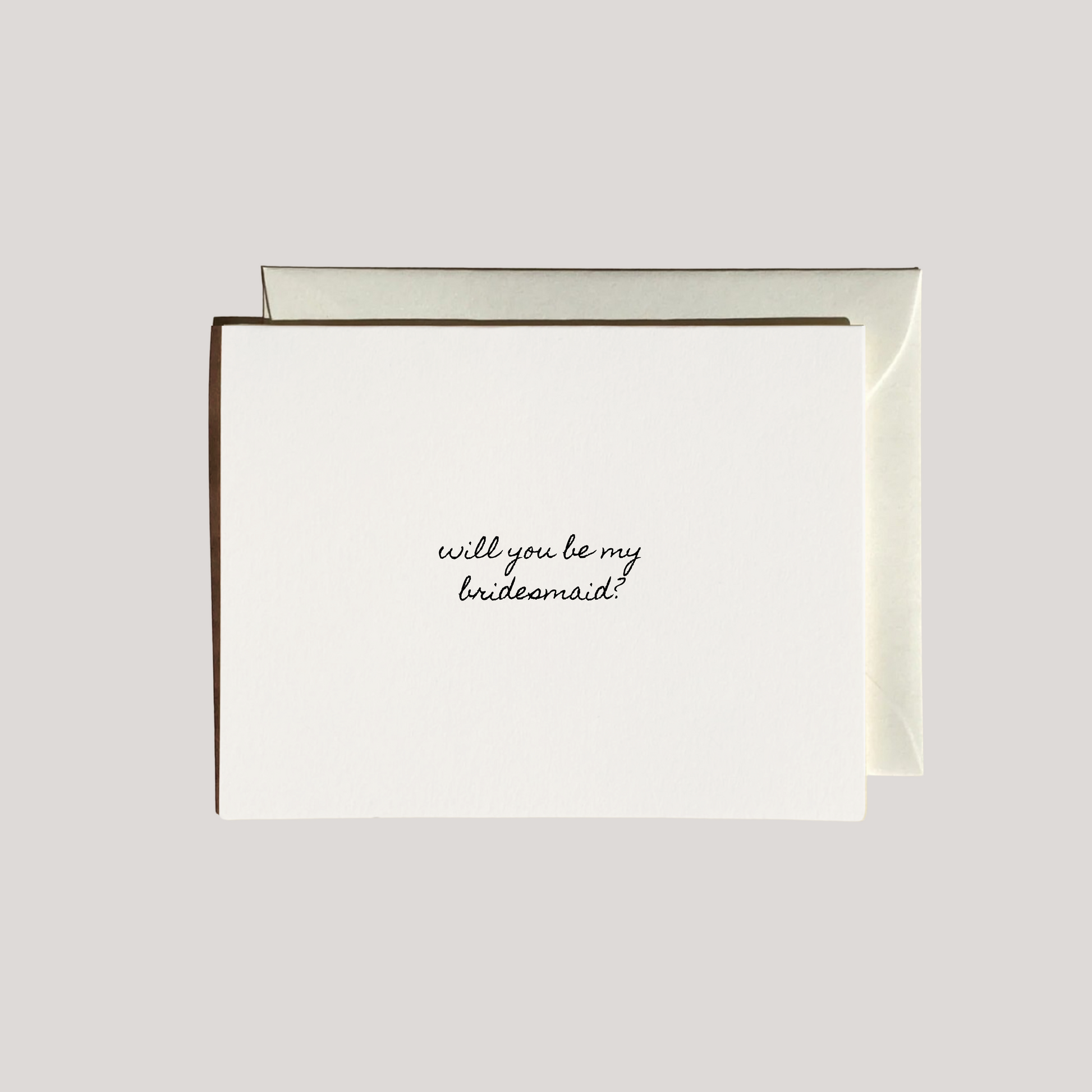 Tarjeta Bridesmaid