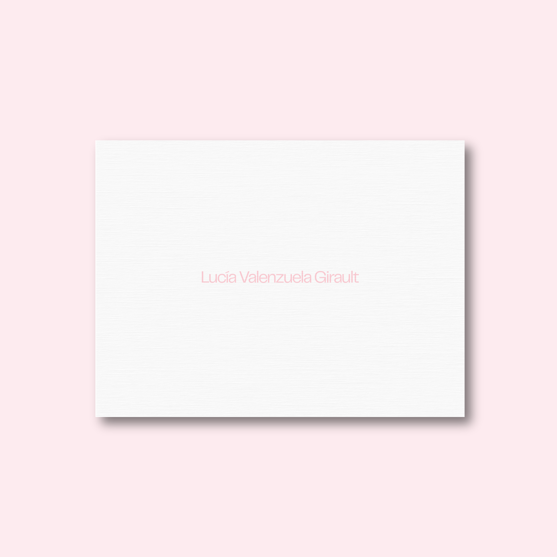 Tarjetas Minimalistas