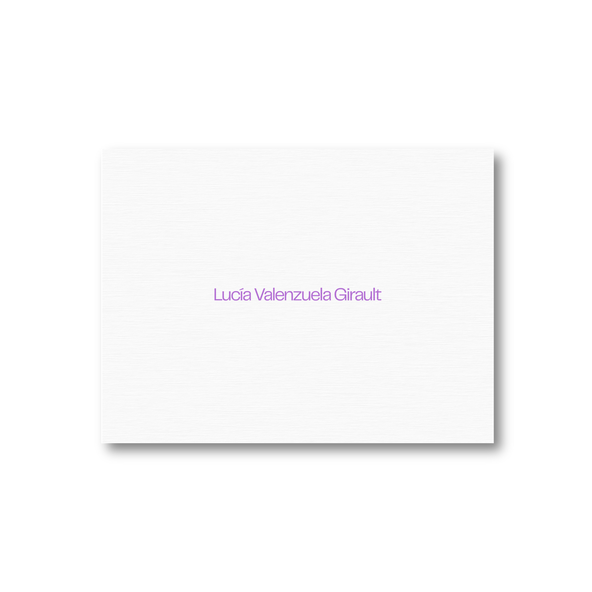 Tarjetas Minimalistas