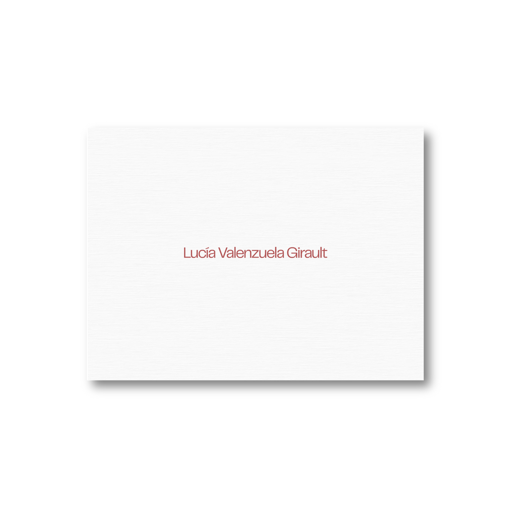 Tarjetas Minimalistas