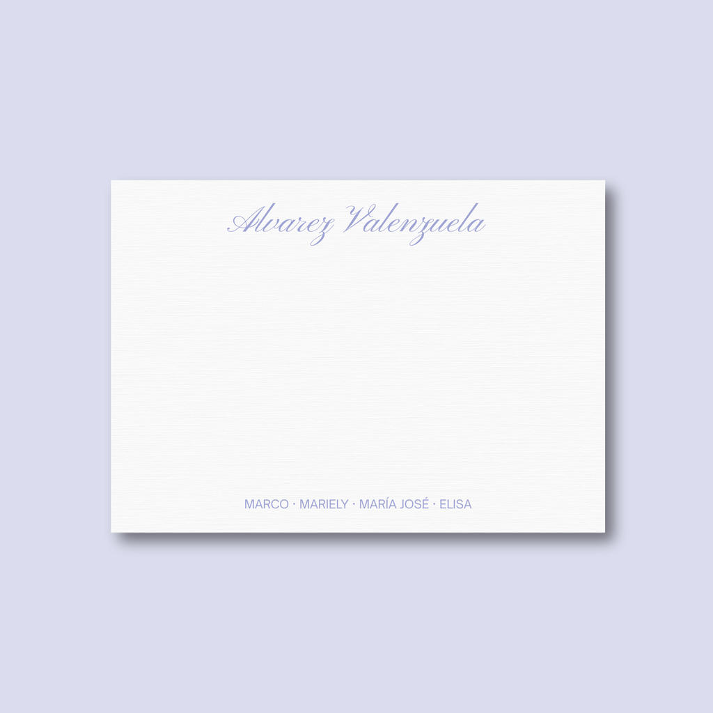 Tarjetas Familiares