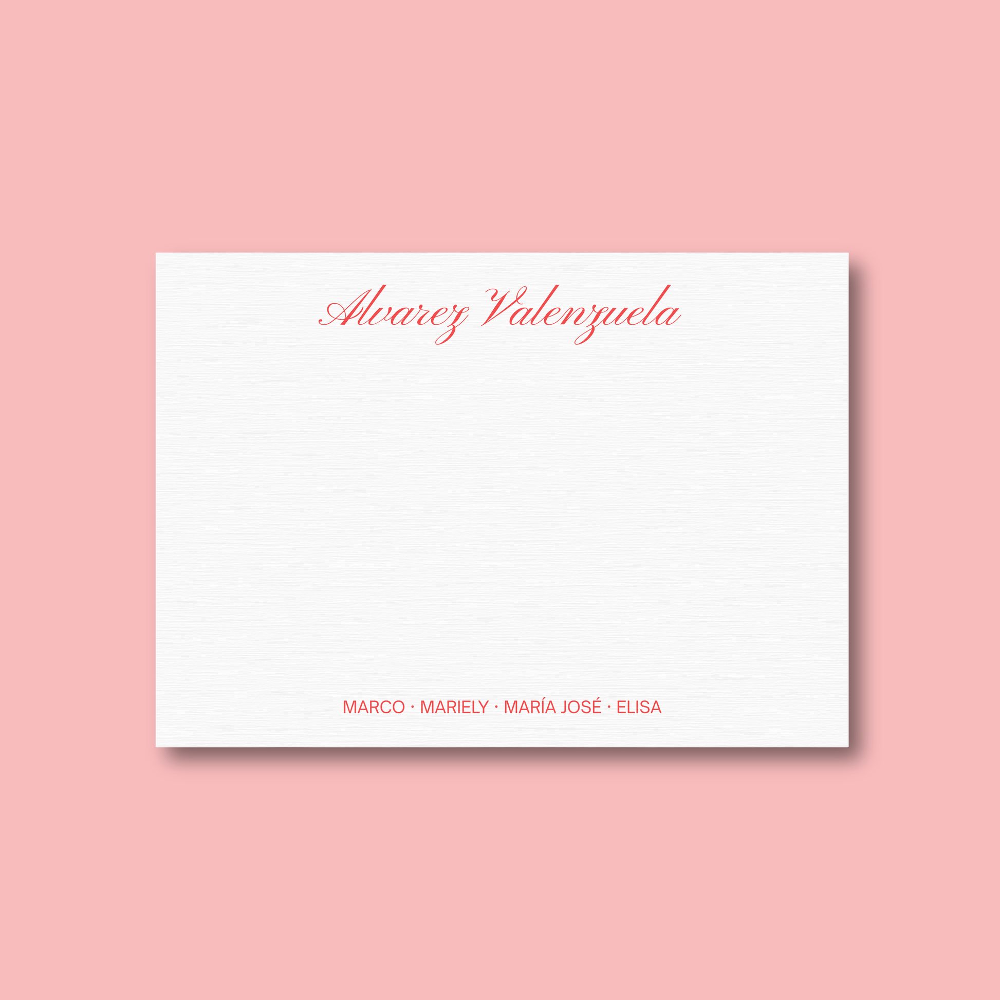 Tarjetas Familiares