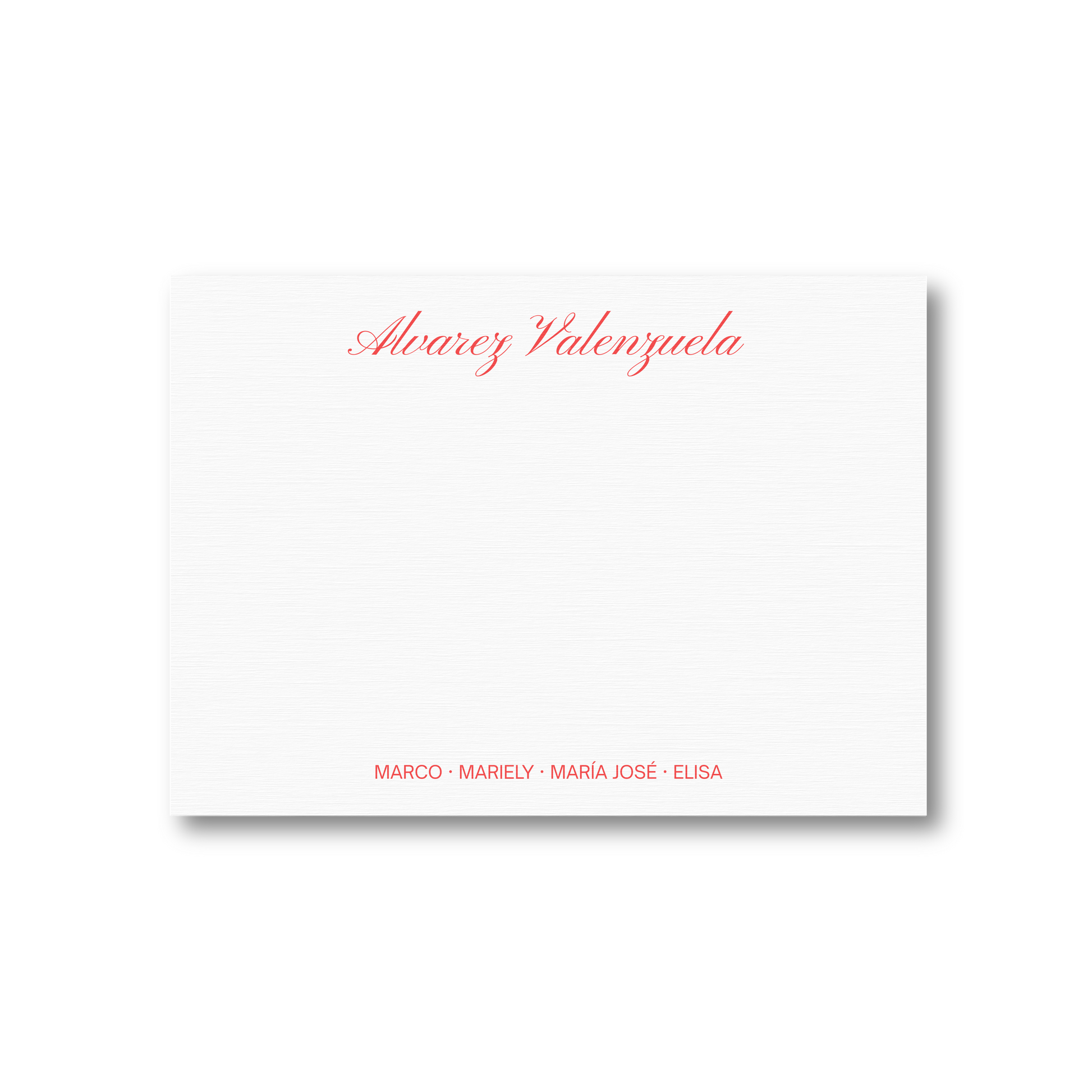 Tarjetas Familiares