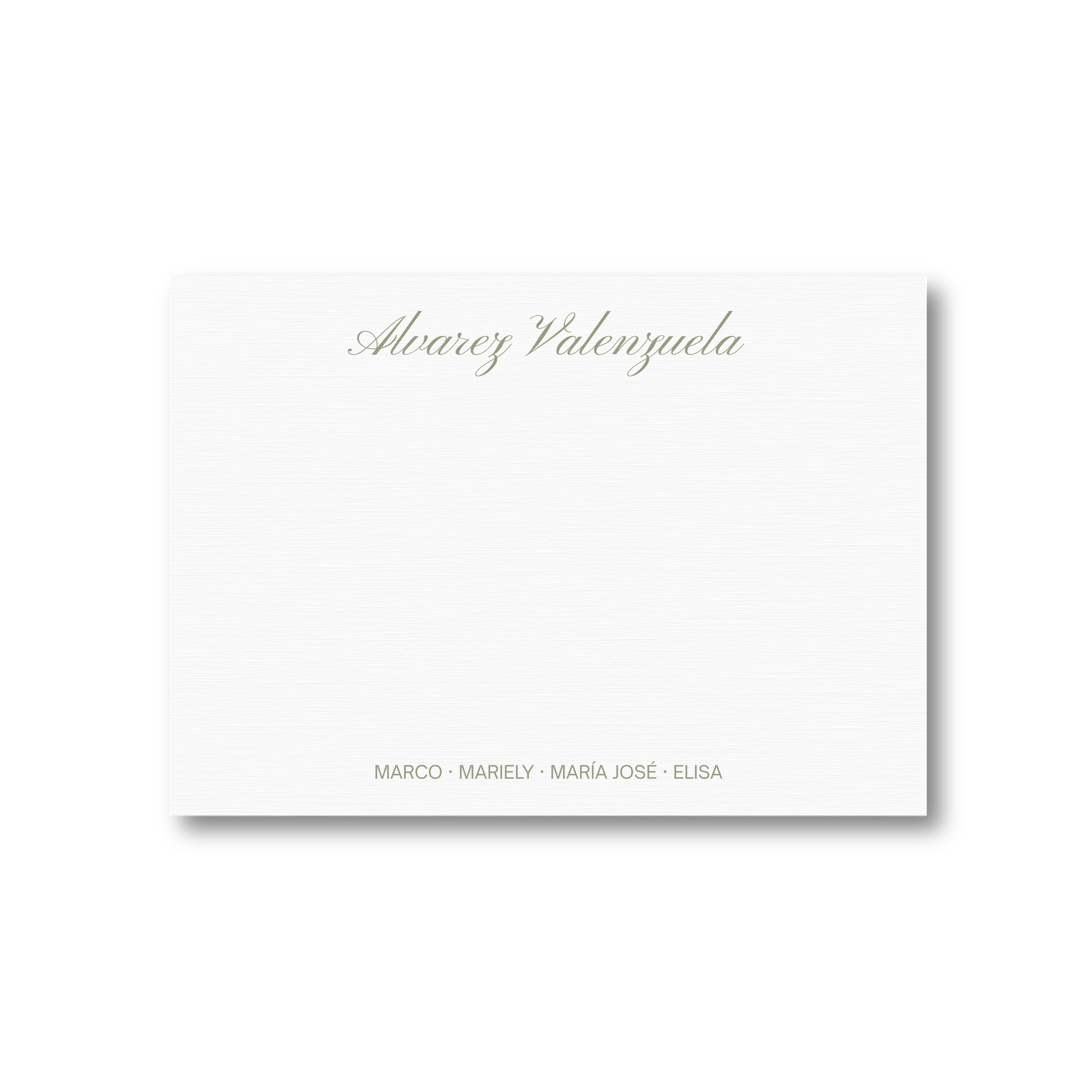 Tarjetas Familiares