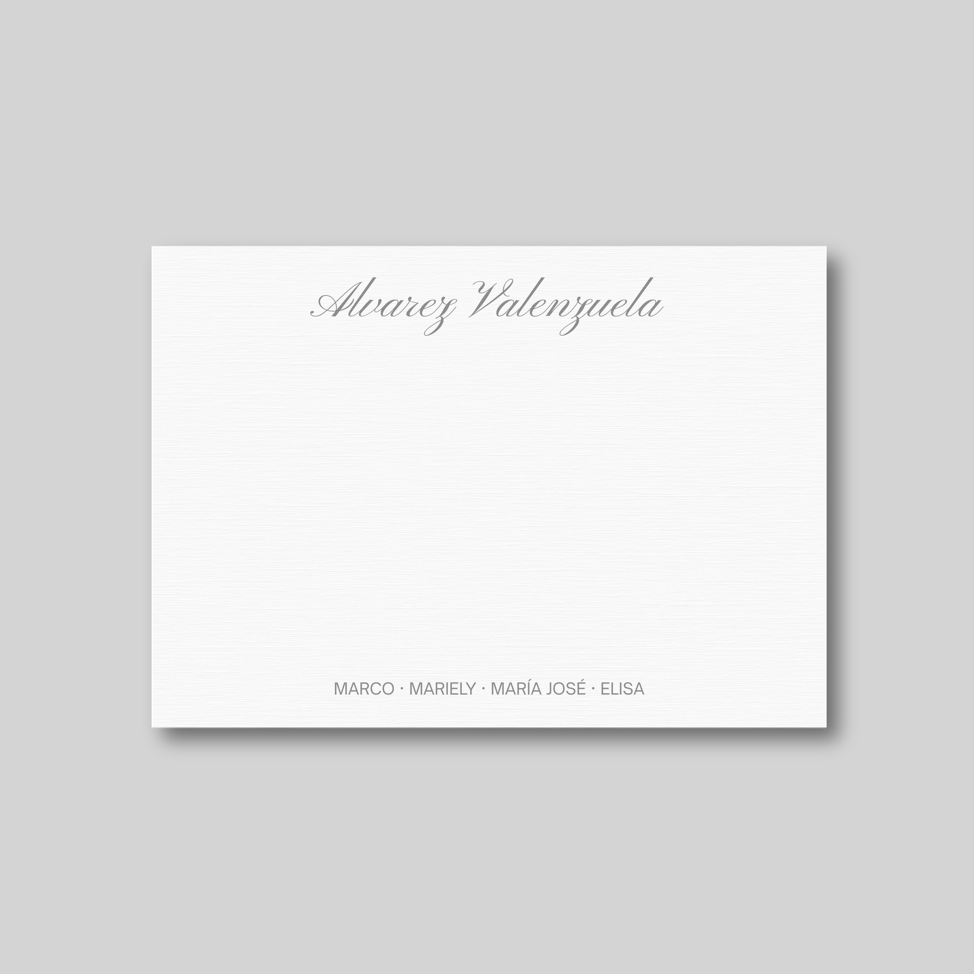 Tarjetas Familiares