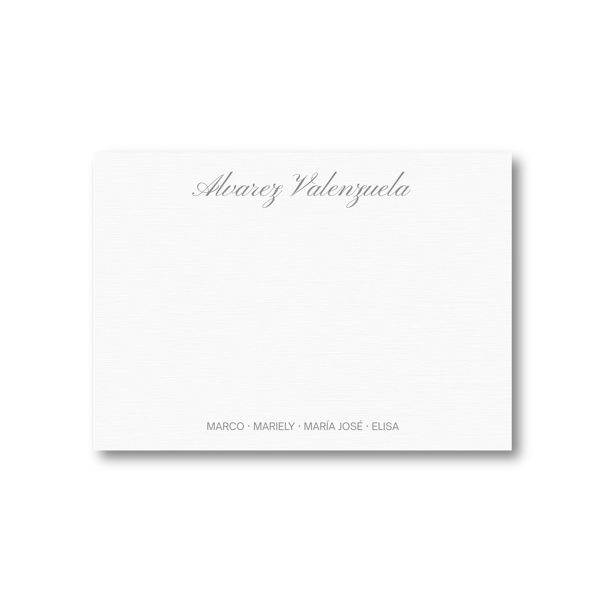 Tarjetas Familiares