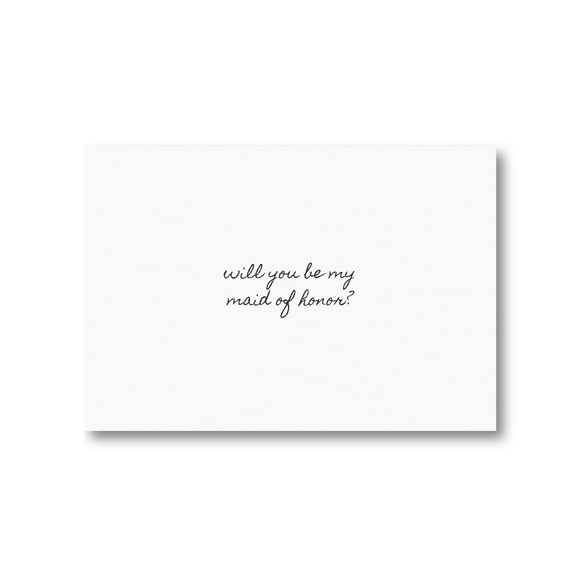Maid of Honor