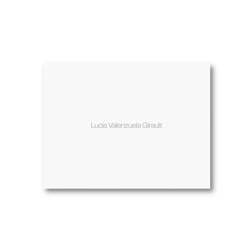 Tarjetas Minimalistas