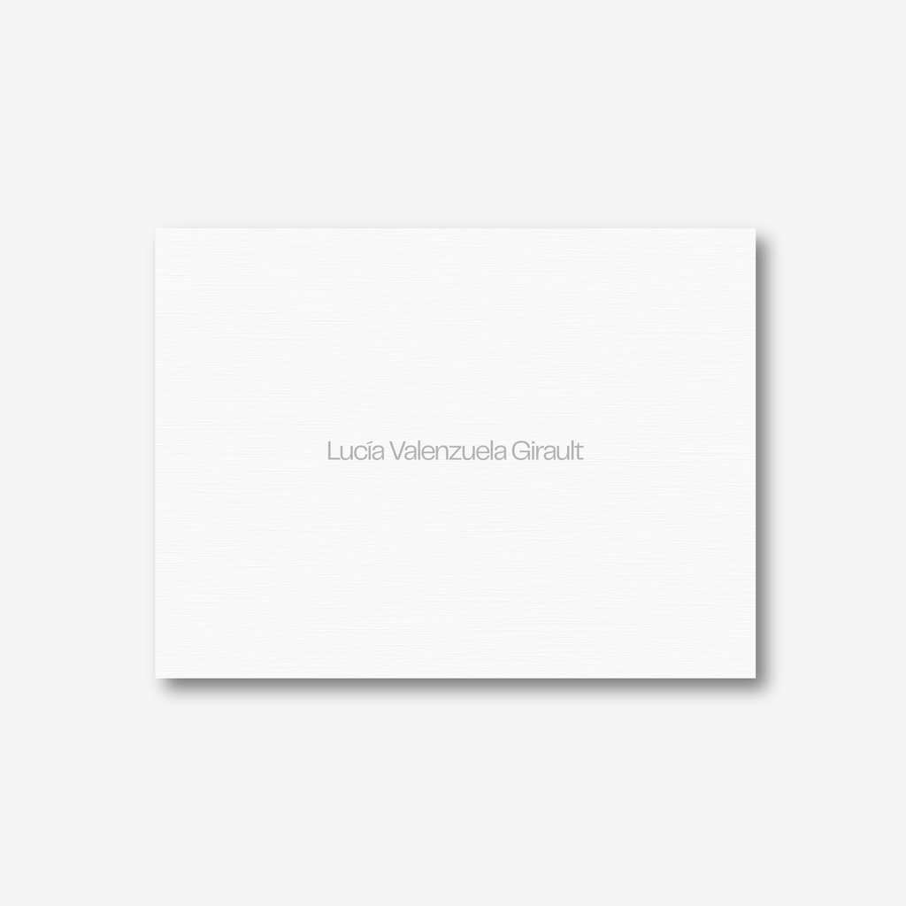 Tarjetas Minimalistas
