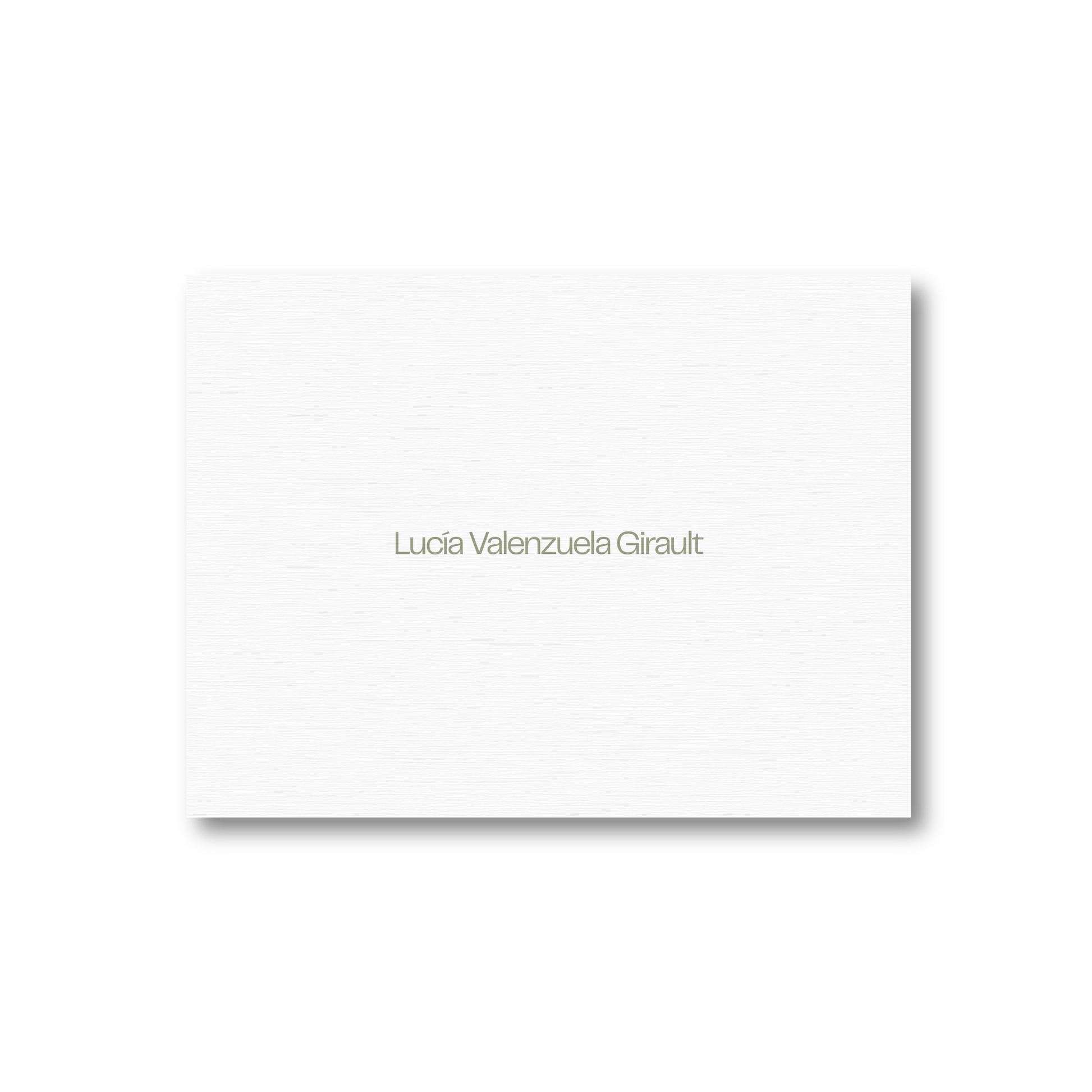 Tarjetas Minimalistas