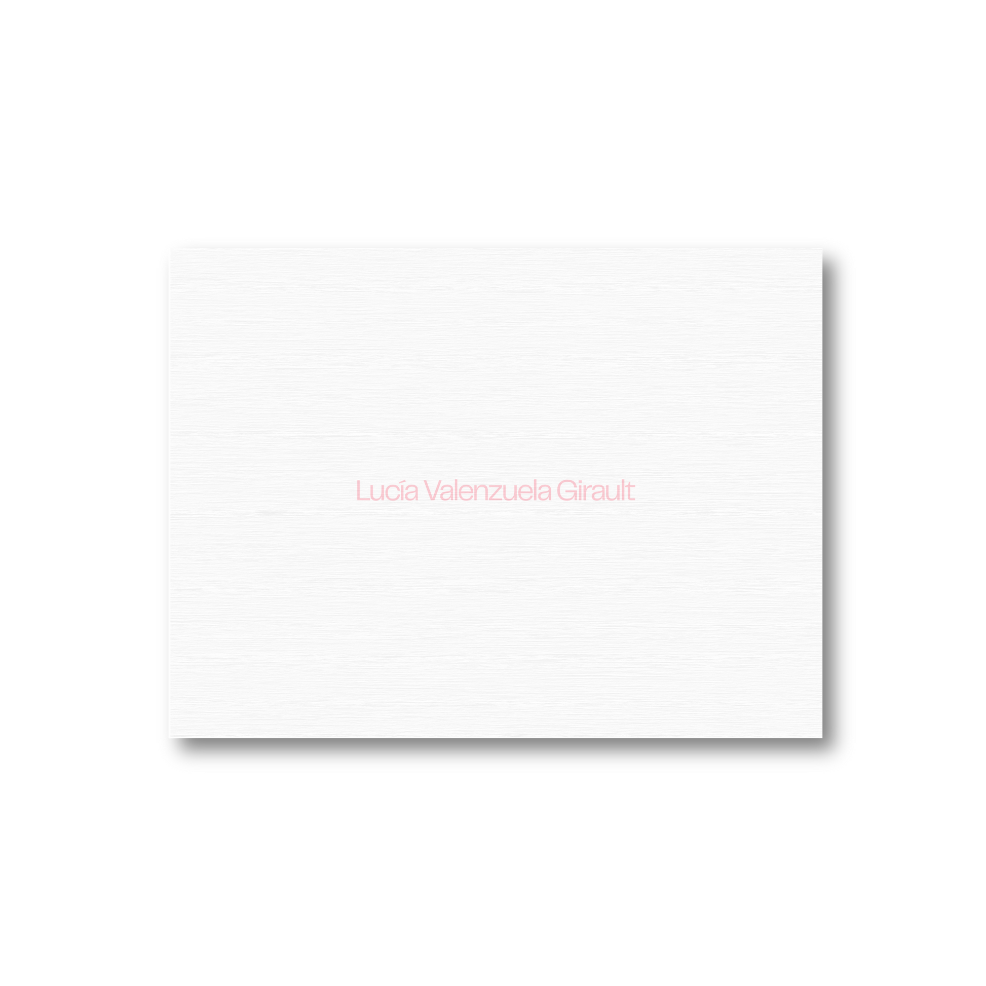 Tarjetas Minimalistas