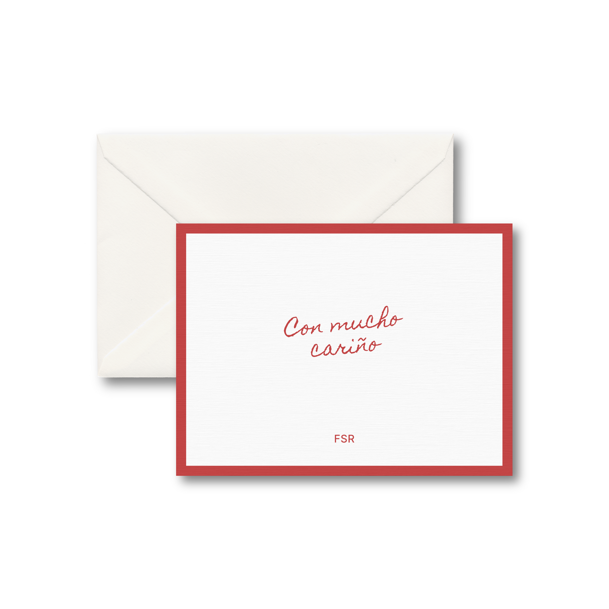 Tarjetas personalizadas – Con mucho cariño